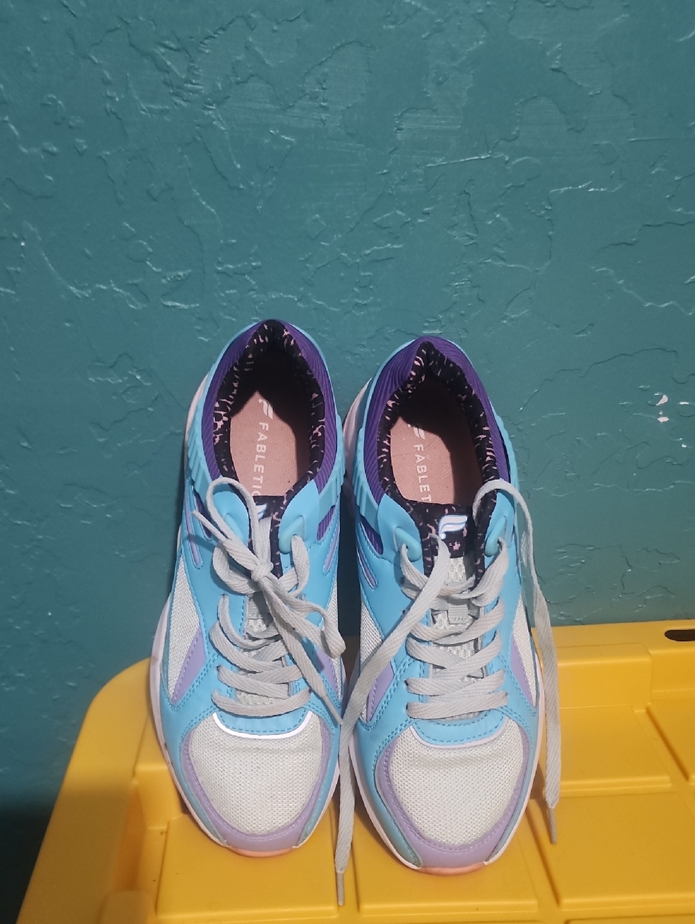 Fabletics Pastel Blue & Purple Sneakers